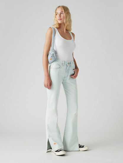 LEVI’S® X ERL ブーツカット スプリット ジーンズ ライトインディゴ