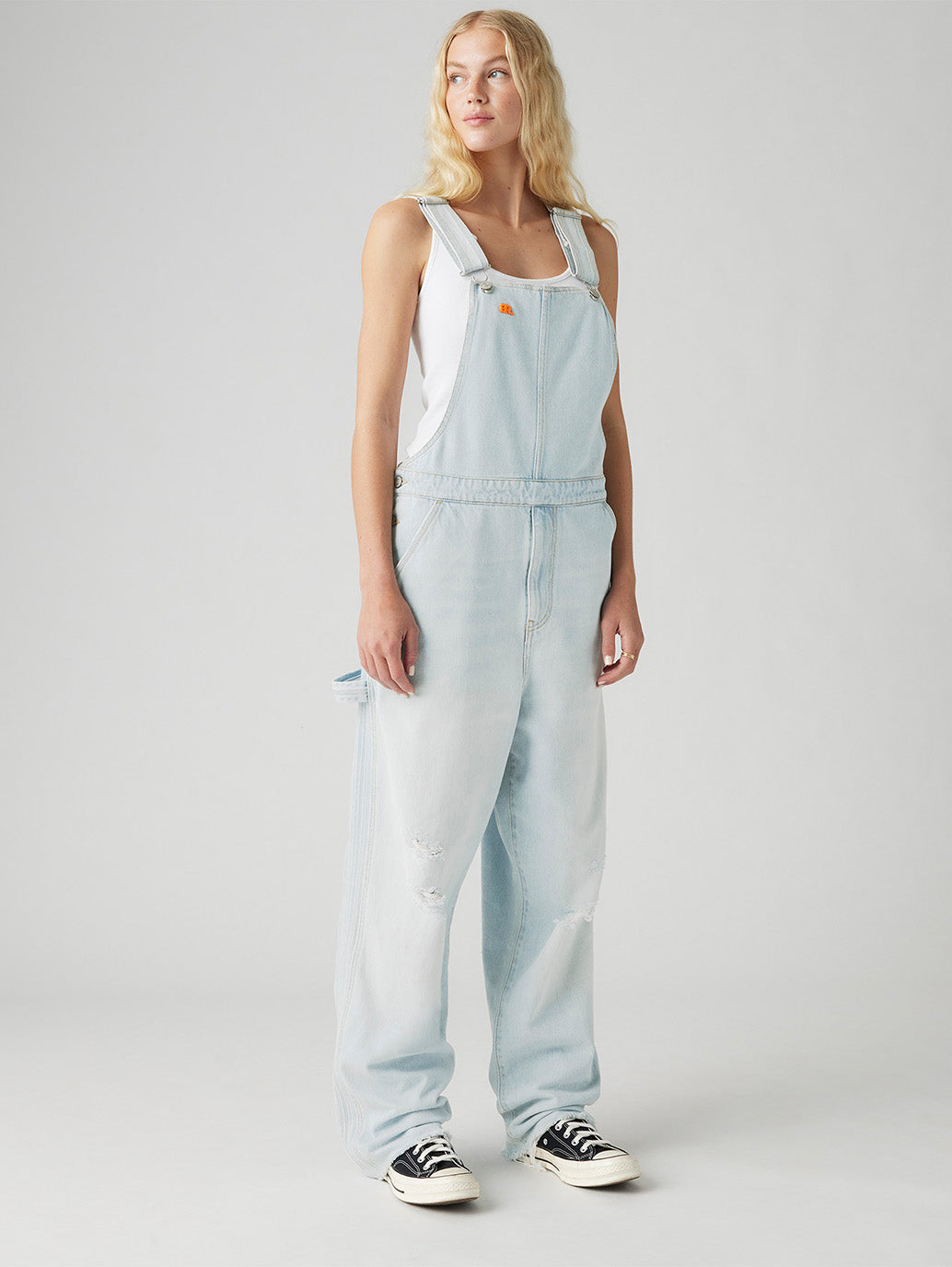 LEVI’S® X ERL オーバーオール ライトインディゴ