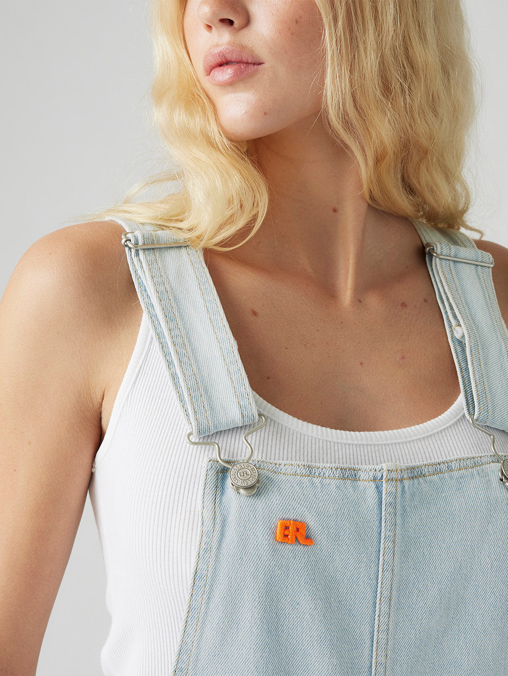 LEVI’S® X ERL オーバーオール ライトインディゴ