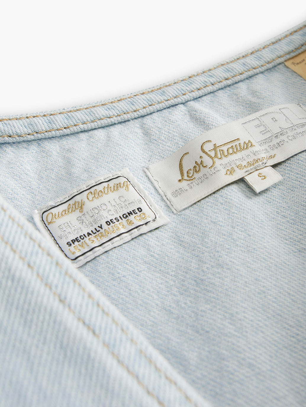 LEVI’S® X ERL デニムワンピース ライトインディゴ