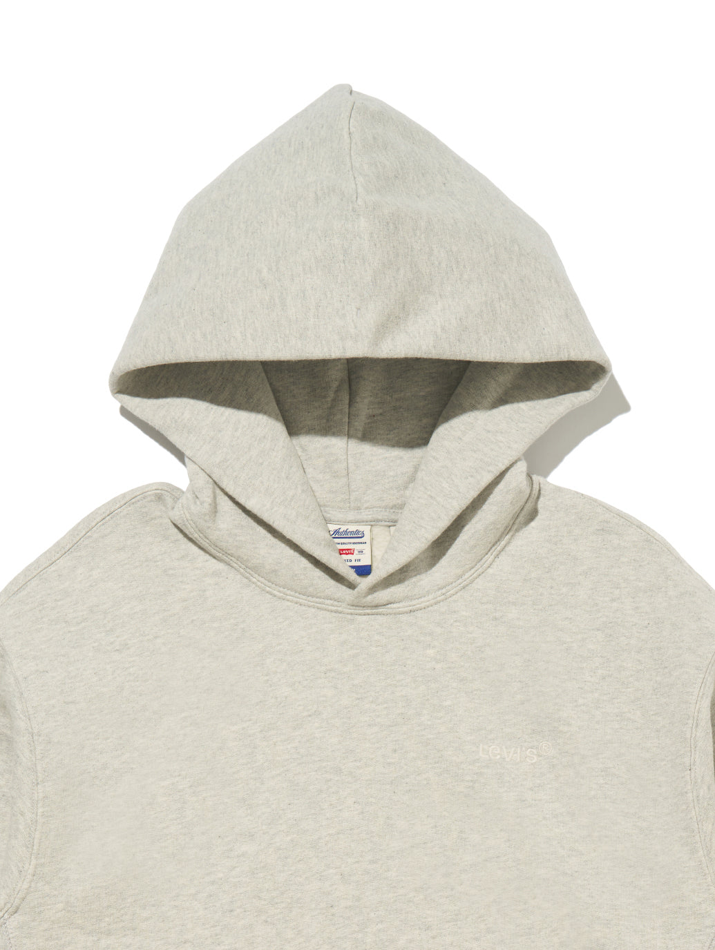 オーセンティック フーディー グレー LIGHT GRAY