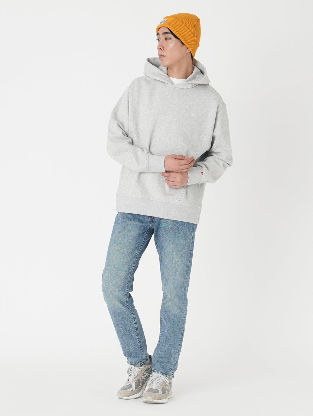 オーセンティック フーディー グレー LIGHT GRAY