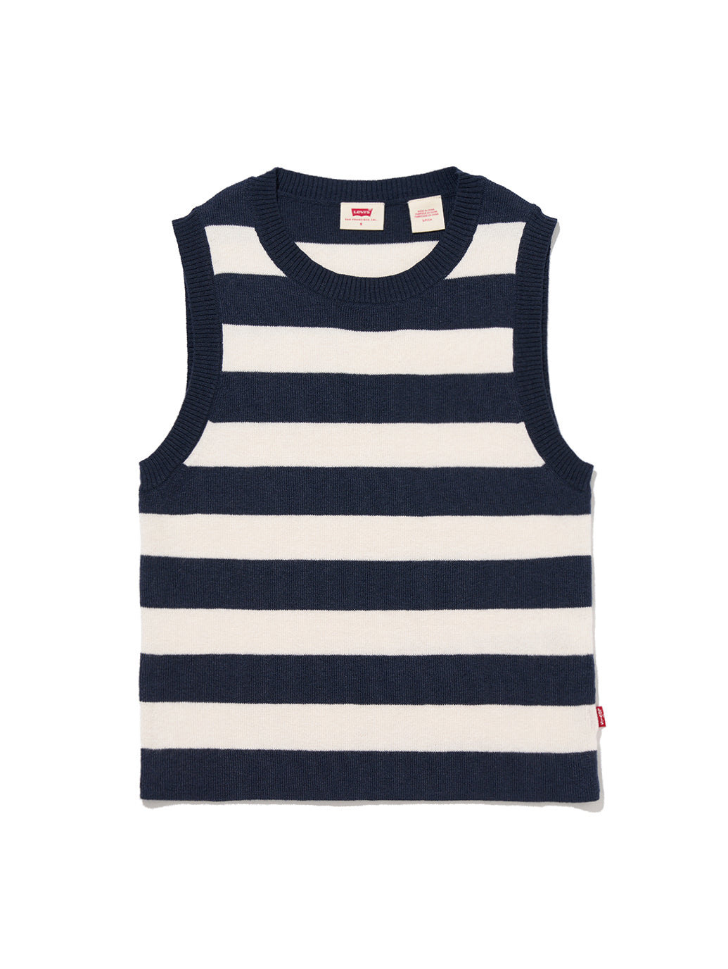 OCEAN ボーダー タンクトップ ブルー STRIPE NIGHTWATCH