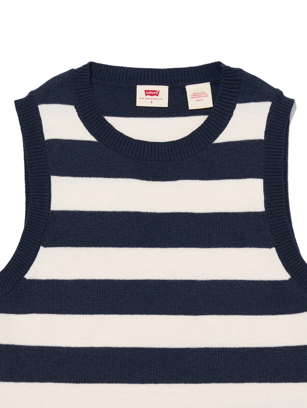 OCEAN ボーダー タンクトップ ブルー STRIPE NIGHTWATCH