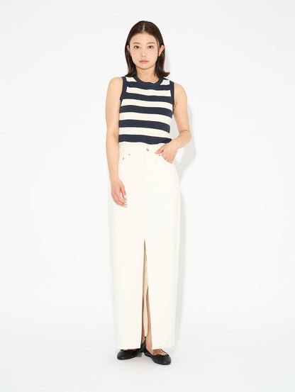 OCEAN ボーダー タンクトップ ブルー STRIPE NIGHTWATCH