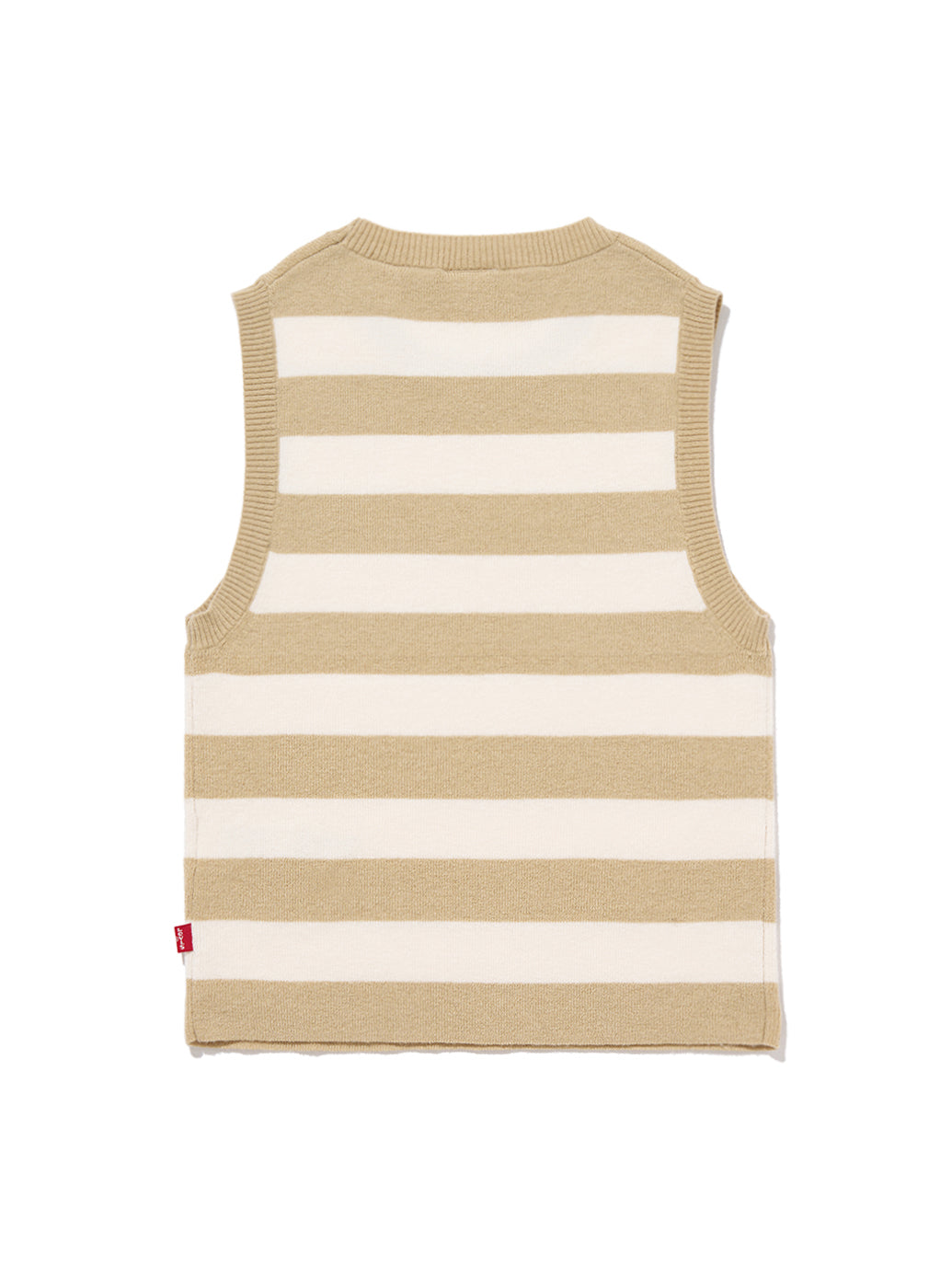 OCEAN ボーダー タンクトップ ベージュ STRIPE SAFARI