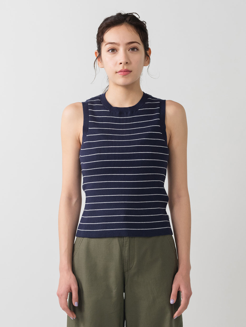 OCEAN ボーダー タンクトップ