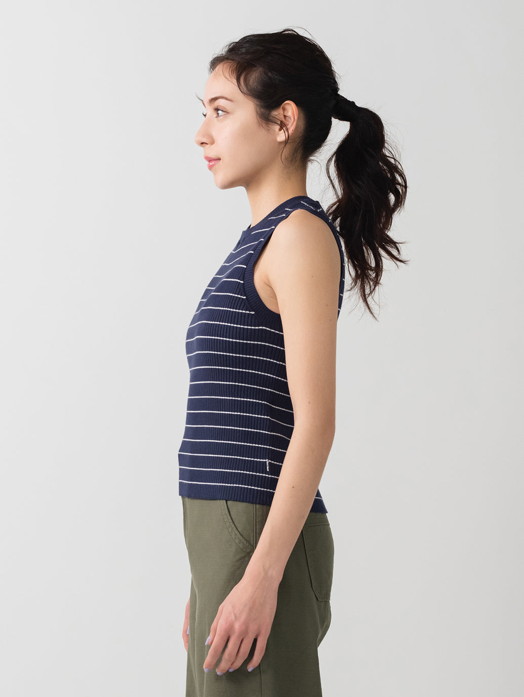 OCEAN ボーダー タンクトップ