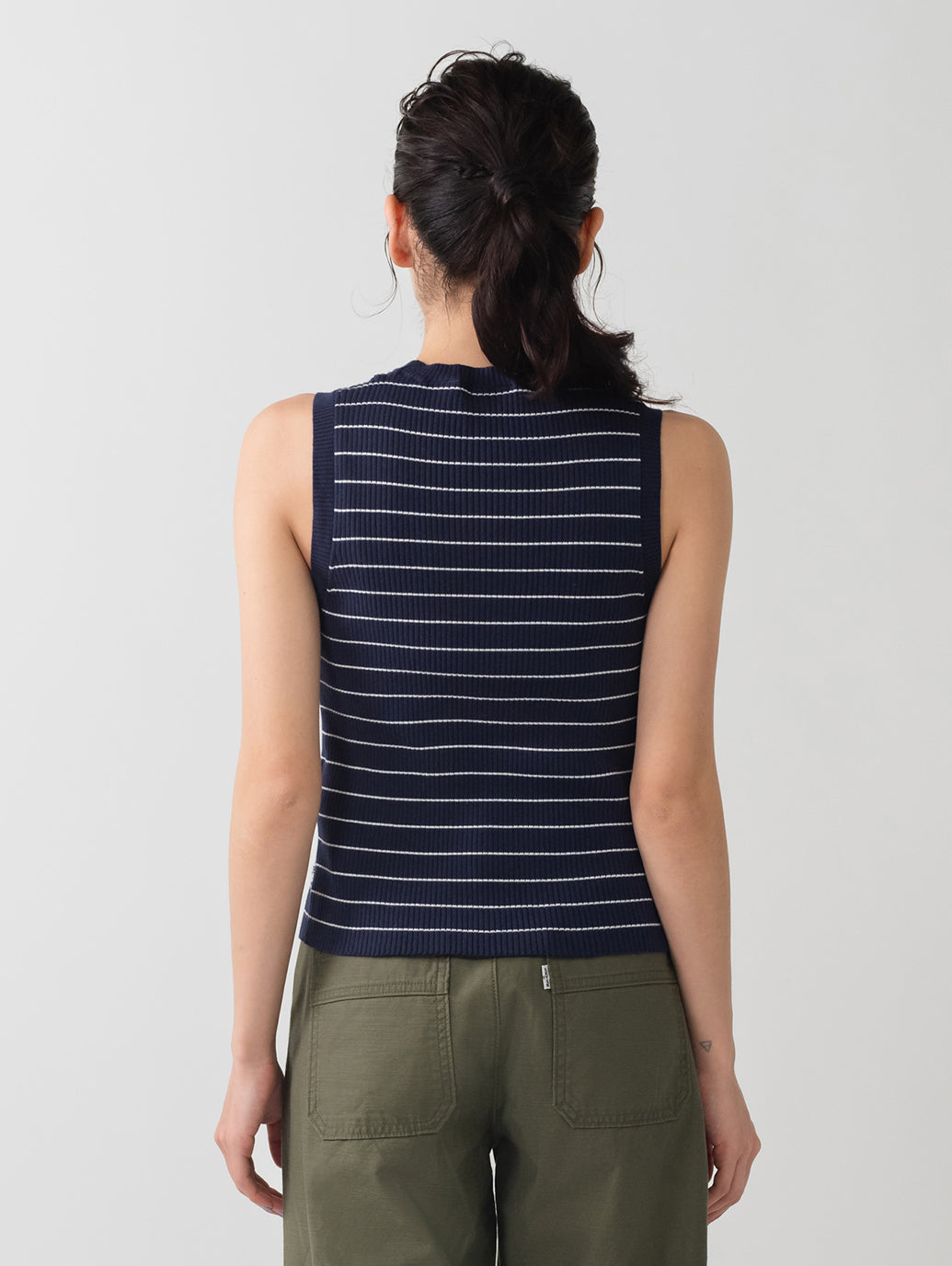 OCEAN ボーダー タンクトップ