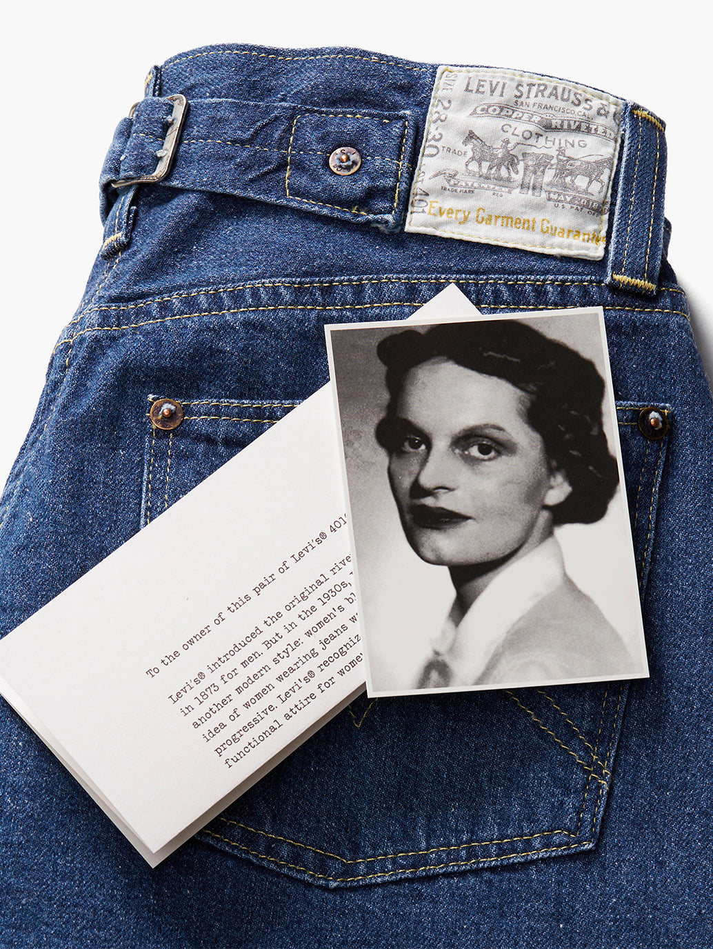 LIMITED EDITION LEVI'S® VINTAGE CLOTHING 1930 401® ジーンズ VIOLA LONGACRE