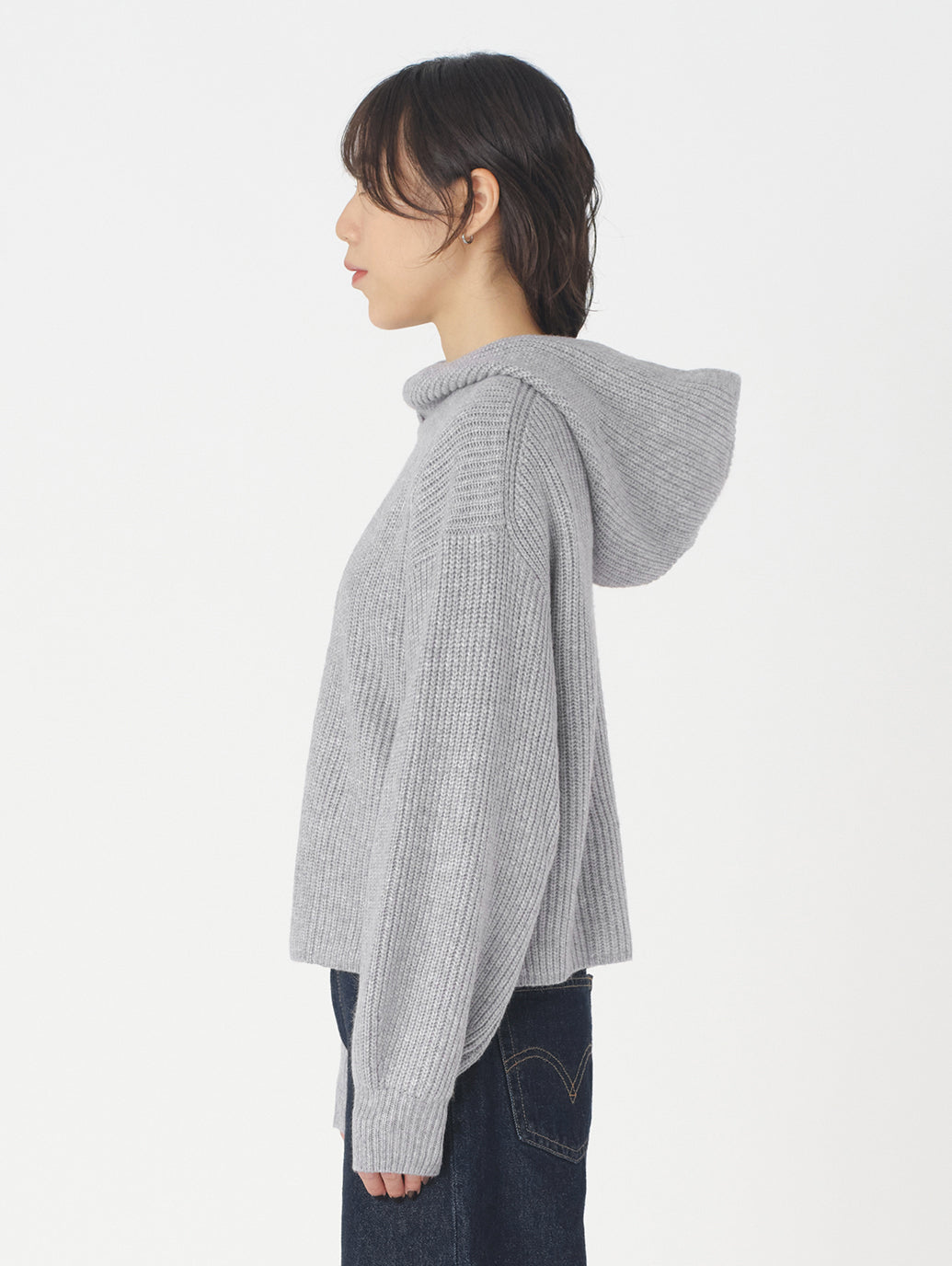 COMET フーディー グレー LIGHT HEATHER