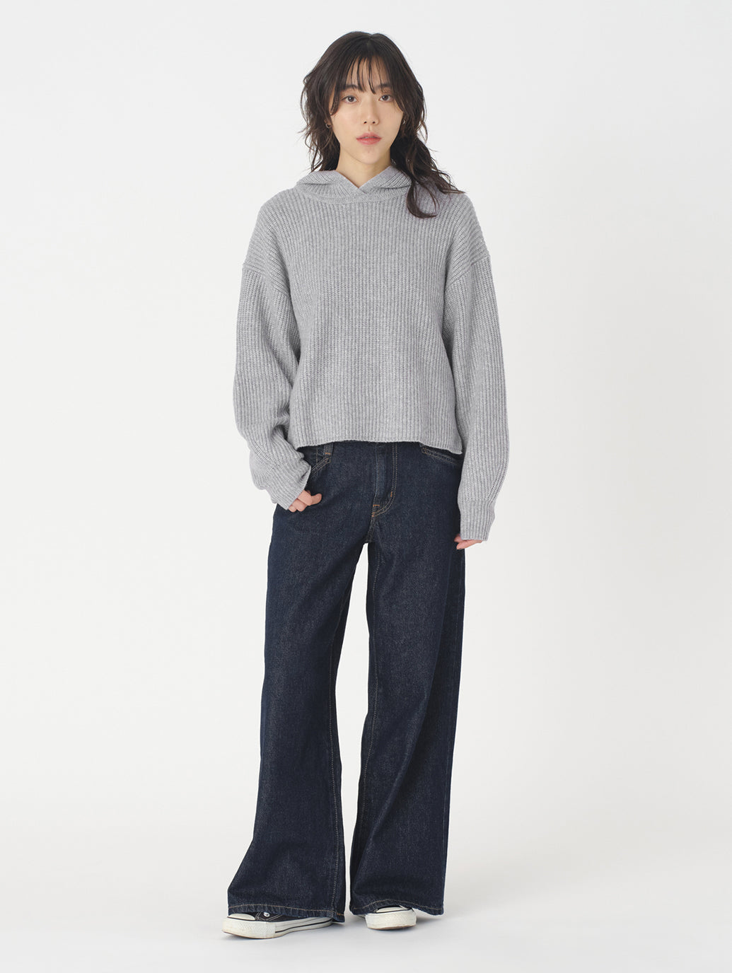 COMET フーディー グレー LIGHT HEATHER