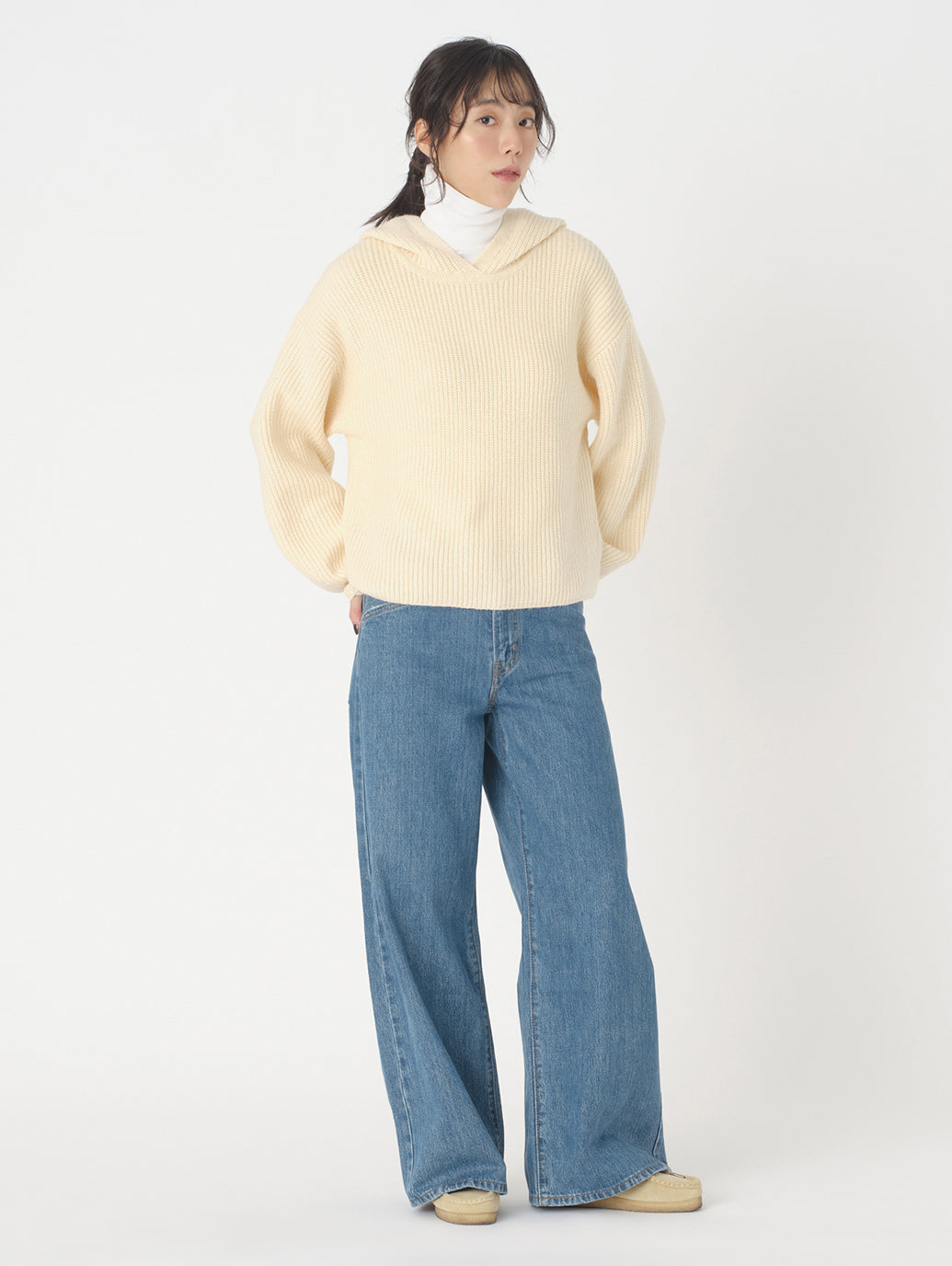 COMET フーディー ホワイト WHITE SWAN