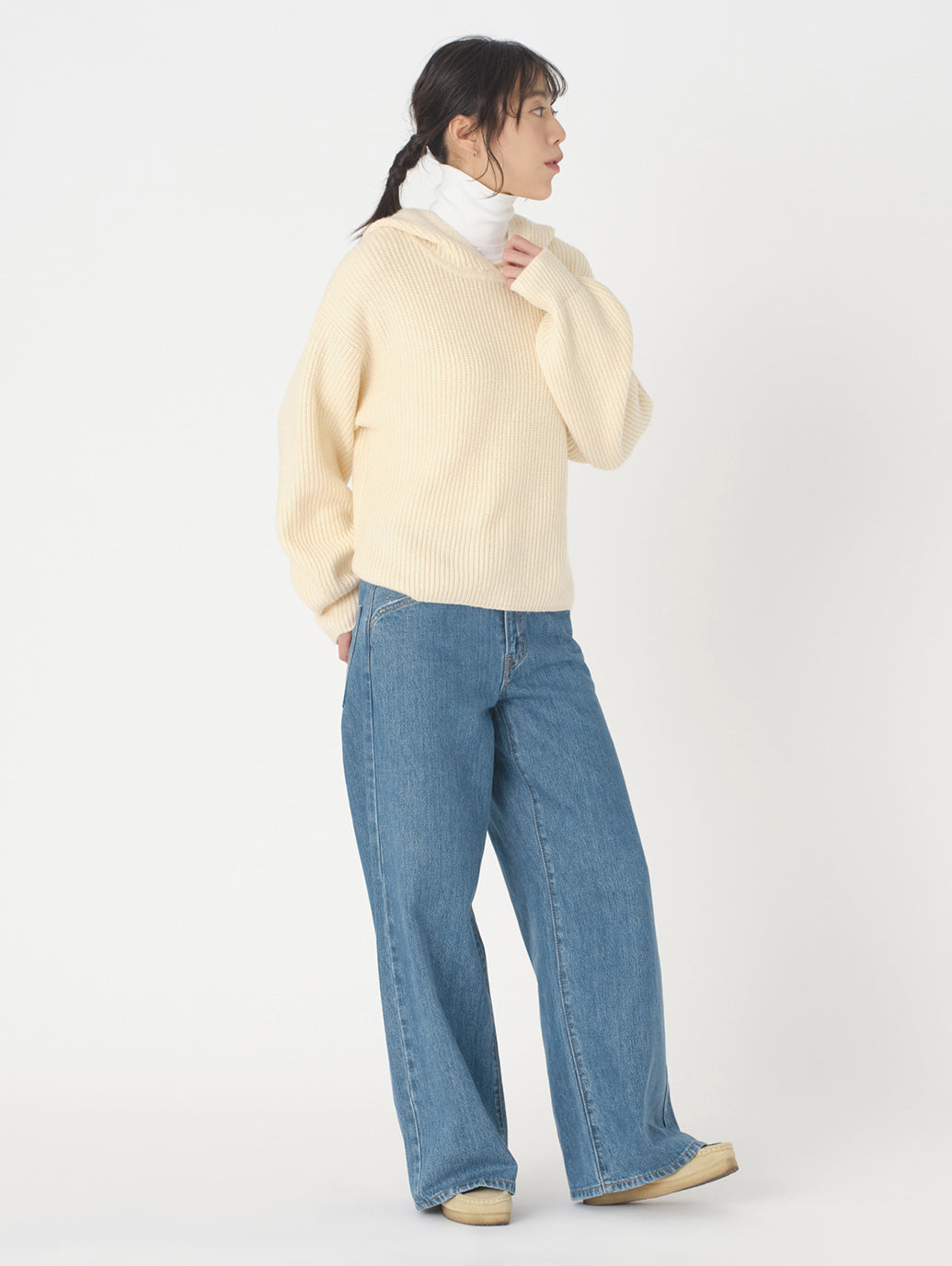 COMET フーディー ホワイト WHITE SWAN