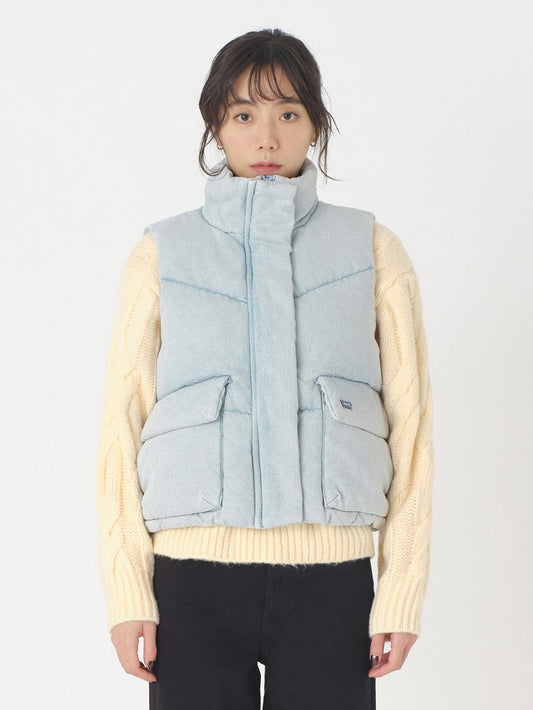 ダウンベスト ライトインディゴ CELEBRATE THE MOMENT