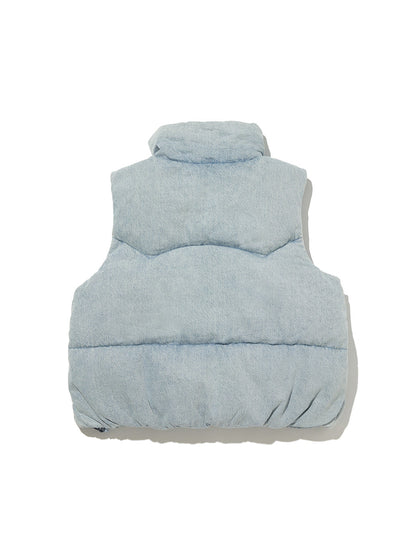 ダウンベスト ライトインディゴ CELEBRATE THE MOMENT