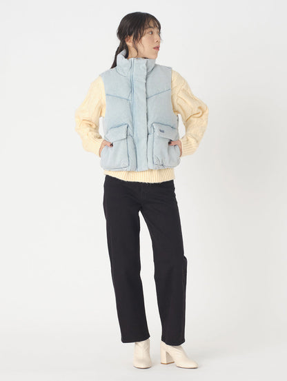 ダウンベスト ライトインディゴ CELEBRATE THE MOMENT