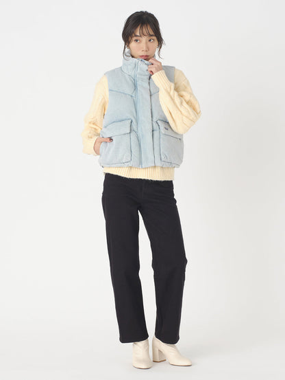 ダウンベスト ライトインディゴ CELEBRATE THE MOMENT