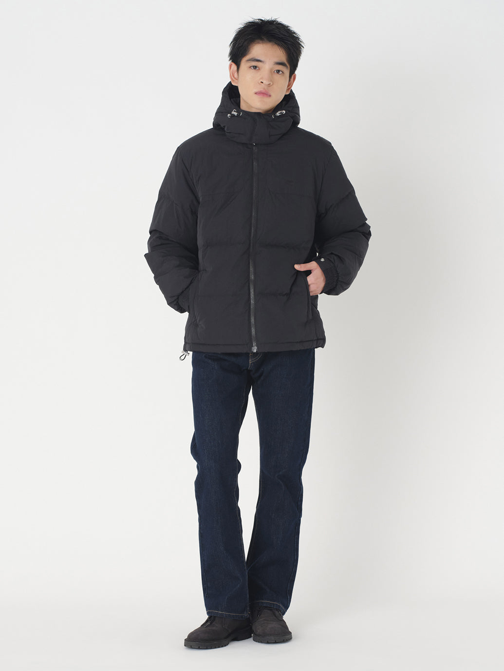 ROCKRIDGE ショートダウンジャケット ブラック JET BLACK