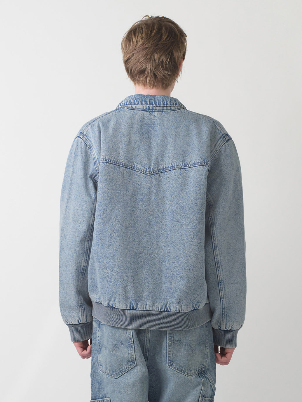 WORKWEAR AVIATOR ジャケット ミディアムインディゴ