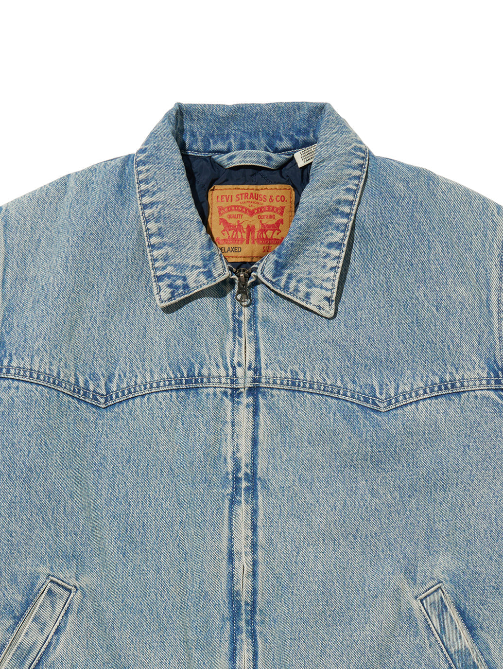 WORKWEAR AVIATOR ジャケット ミディアムインディゴ