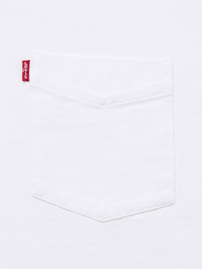 ヘビーウェイト ポケット Tシャツ ホワイト BRIGHT WHITE
