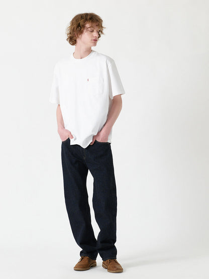 ヘビーウェイト ポケット Tシャツ ホワイト BRIGHT WHITE