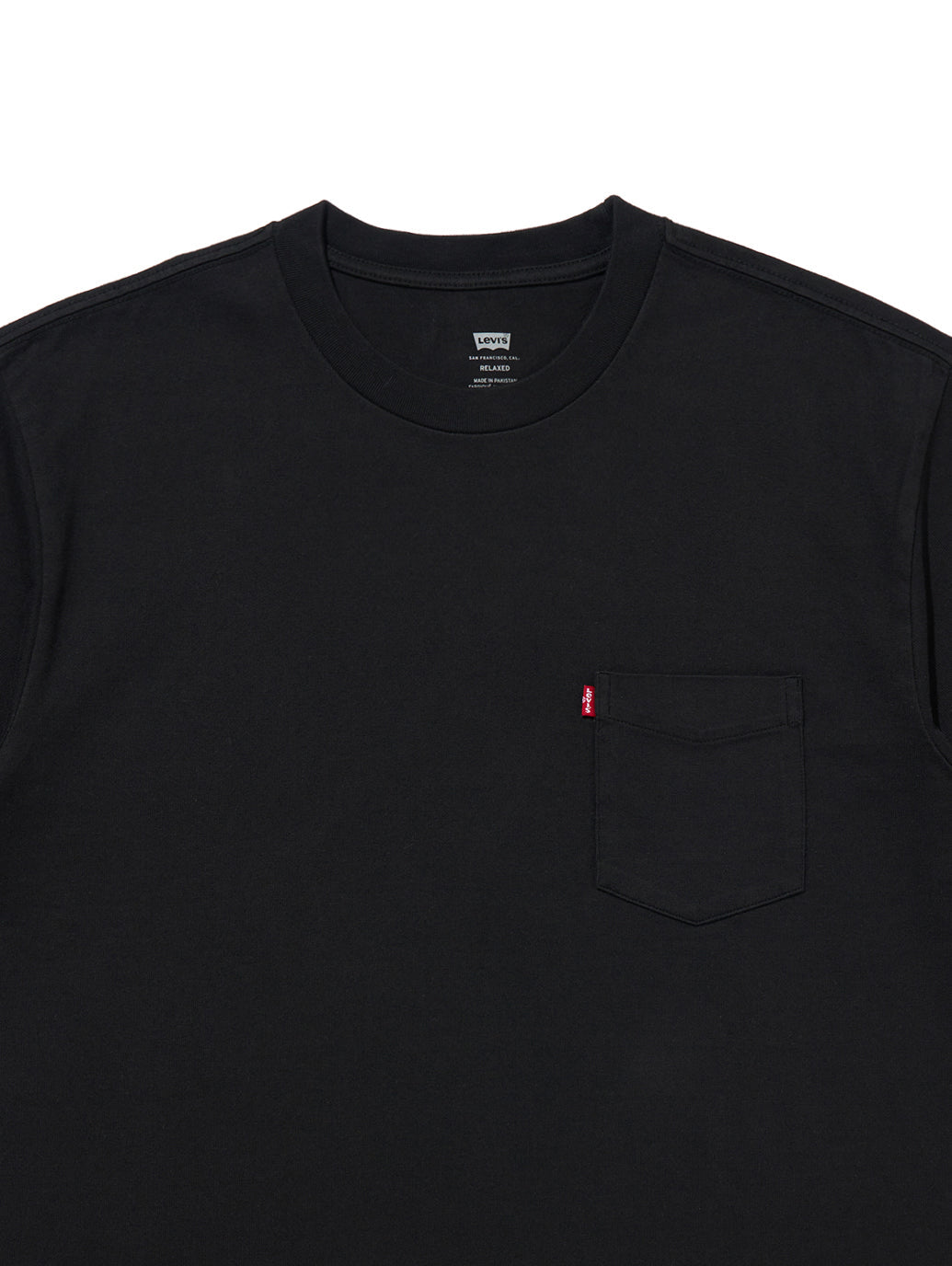 ヘビーウェイト ポケット Tシャツ ブラック MINERAL BLACK