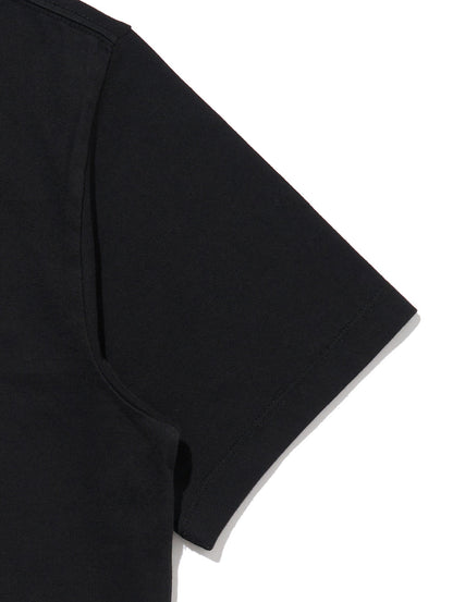 ヘビーウェイト ポケット Tシャツ ブラック MINERAL BLACK