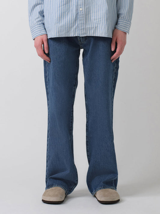 567 ジーンズ ルーズフレア ミディアムインディゴ