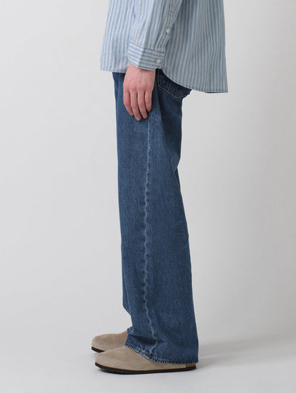 567 ジーンズ ルーズフレア ミディアムインディゴ