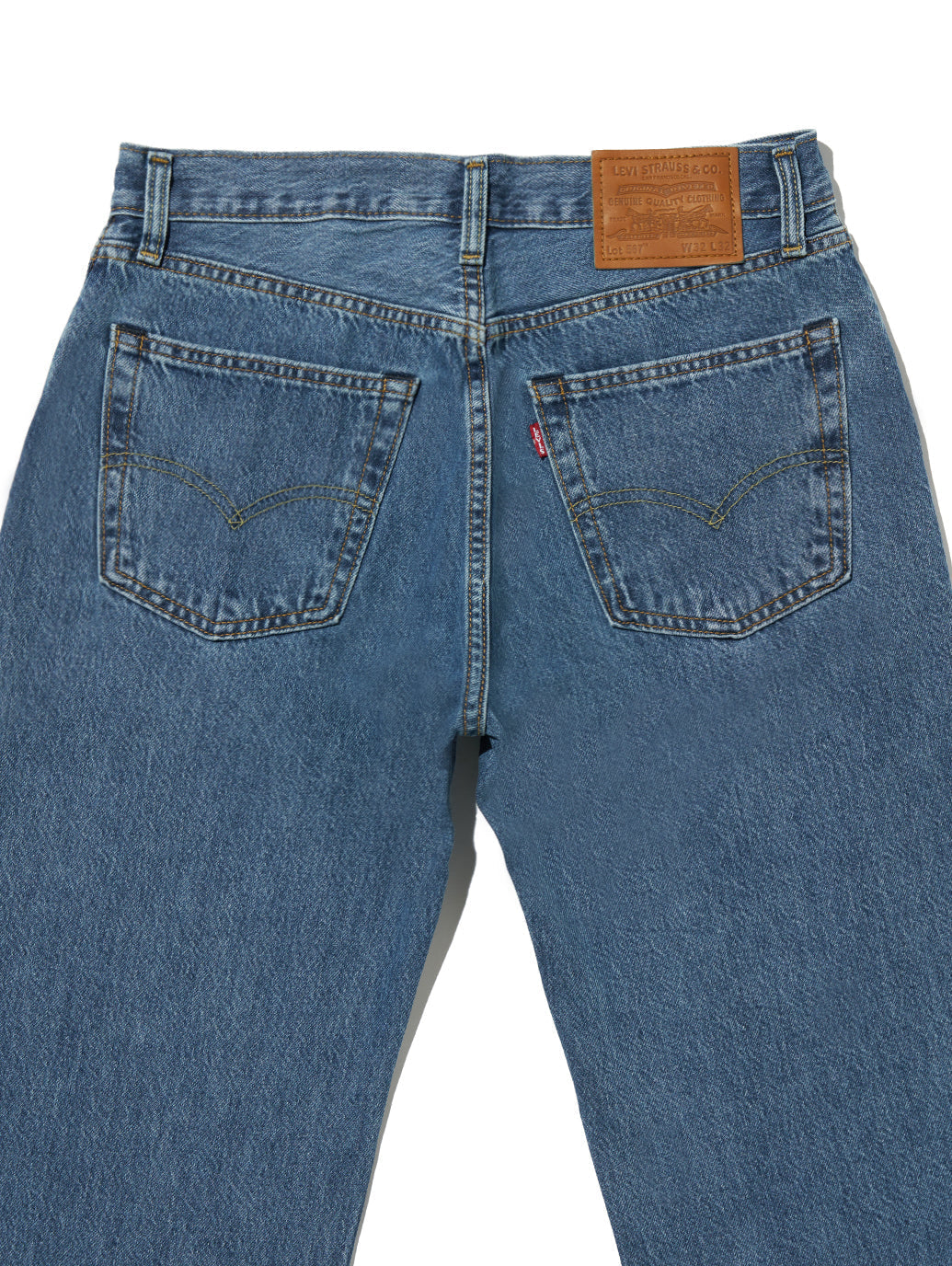 567 ジーンズ ルーズフレア ミディアムインディゴ