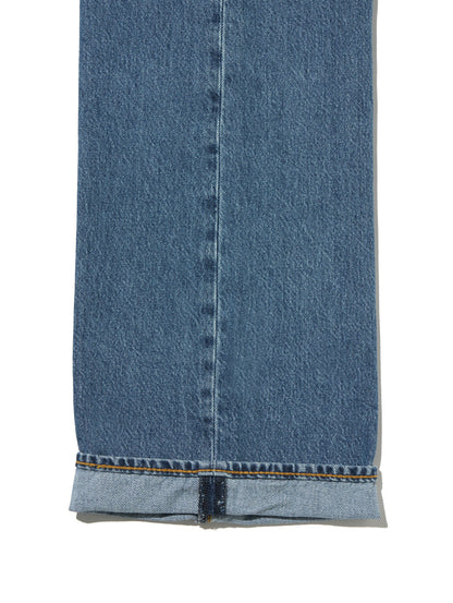 567 ジーンズ ルーズフレア ミディアムインディゴ