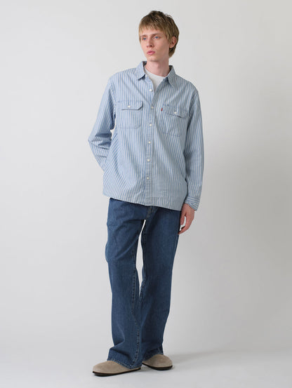 567 ジーンズ ルーズフレア ミディアムインディゴ