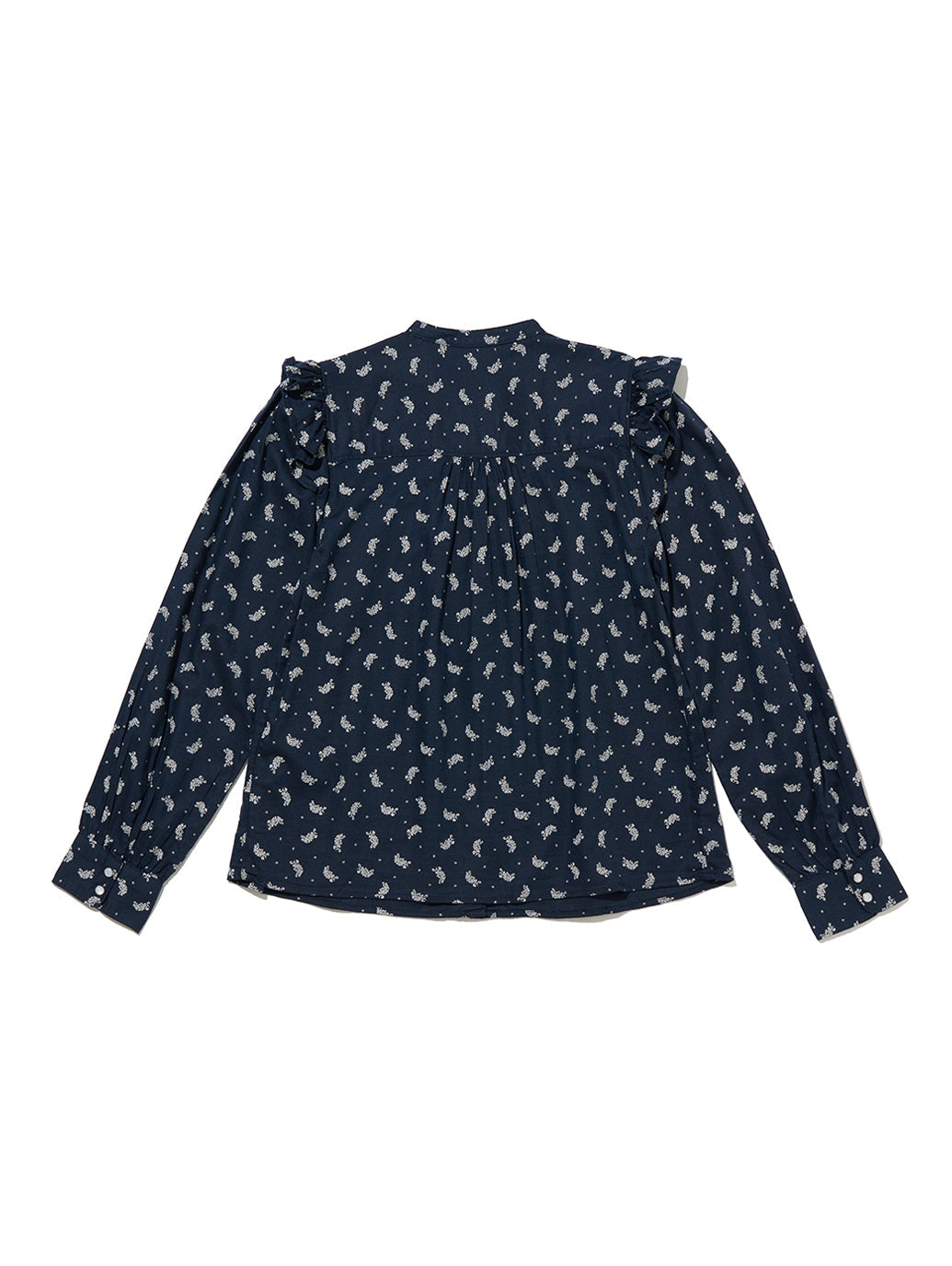 GIANNA ブラウスシャツ ブルー SAWYER PAISLEY SUGAR