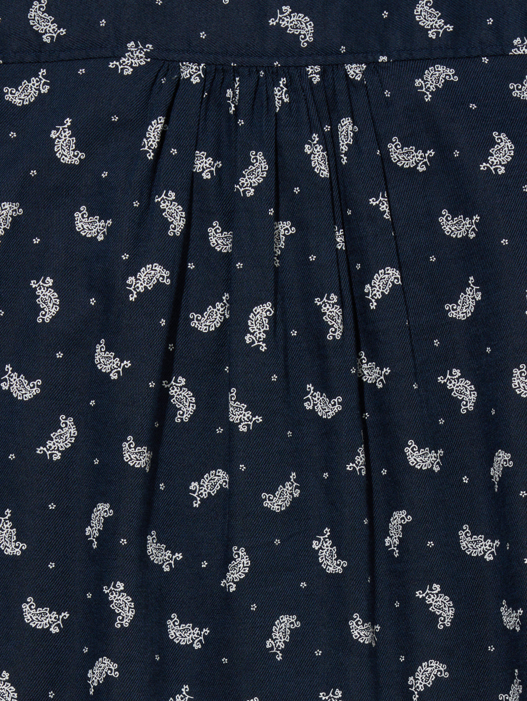 GIANNA ブラウスシャツ ブルー SAWYER PAISLEY SUGAR