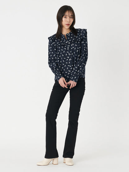 GIANNA ブラウスシャツ ブルー SAWYER PAISLEY SUGAR