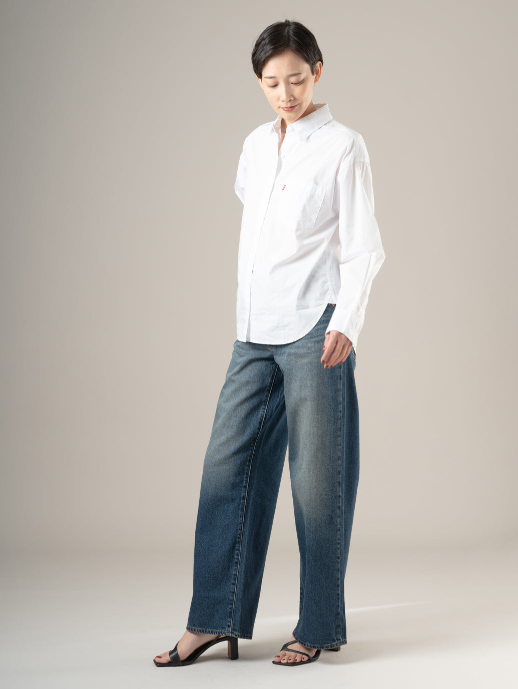 XL STRAIGHT ジーンズ ダークインディゴ