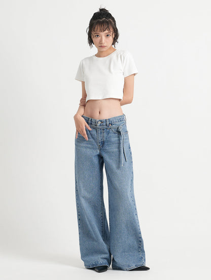 XL STRAIGHT ミディアムインディゴ