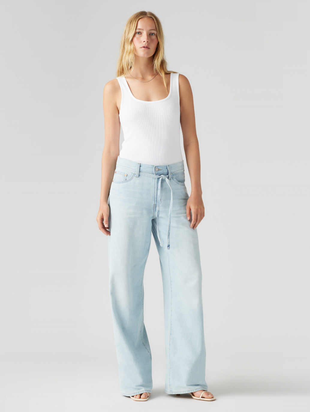 XL STRAIGHT ジーンズ ライトインディゴ