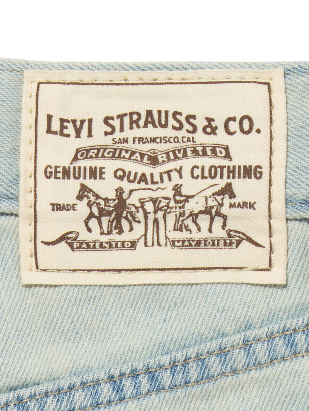 XL STRAIGHT ジーンズ ライトインディゴ