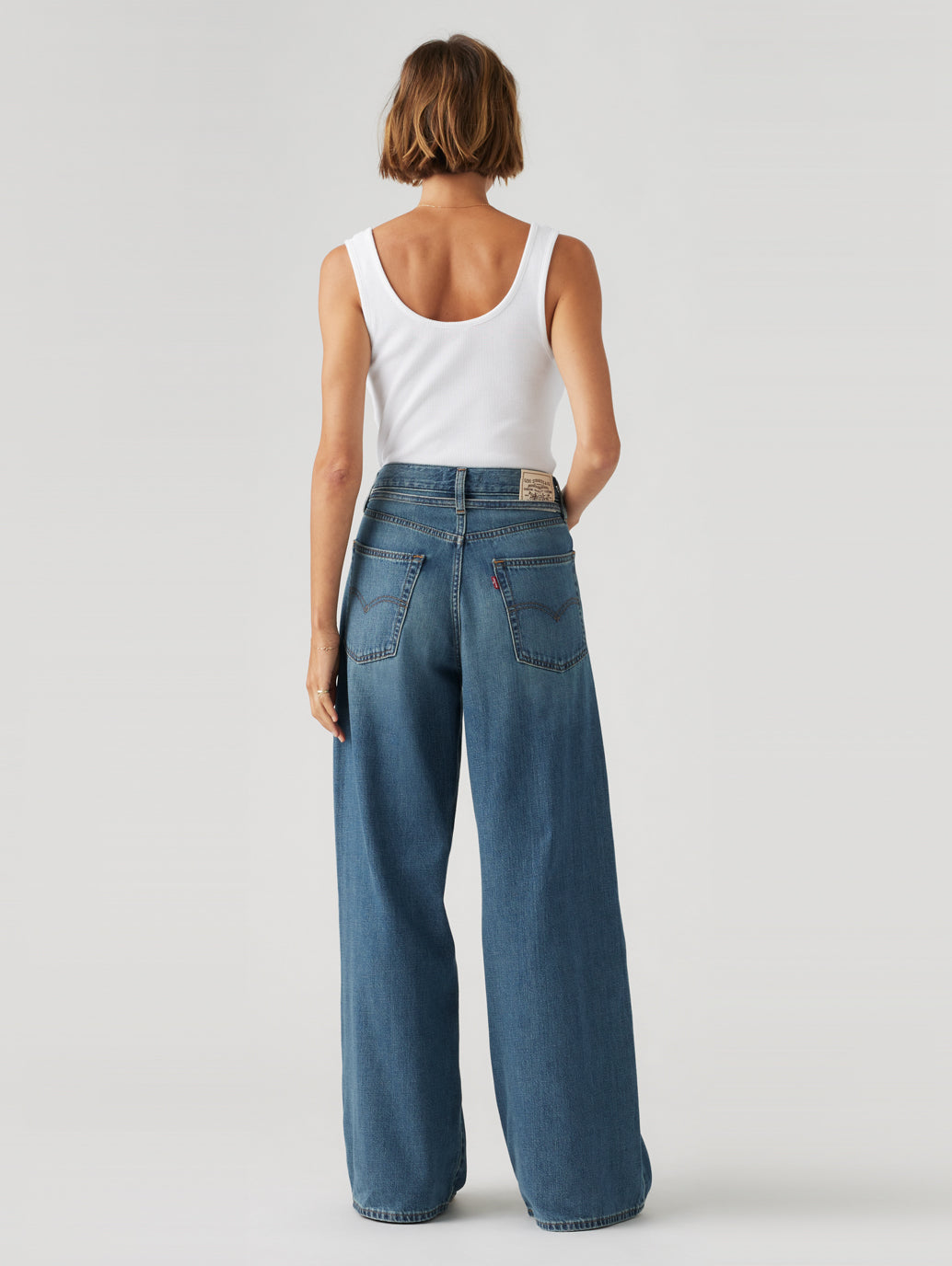 XL STRAIGHT ジーンズ ミディアムインディゴ