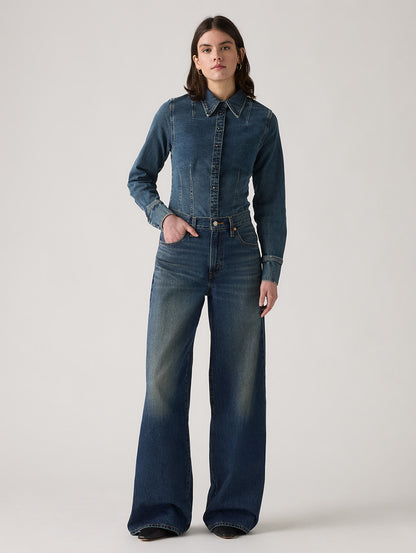 XL STRAIGHT ジーンズ ダークインディゴ