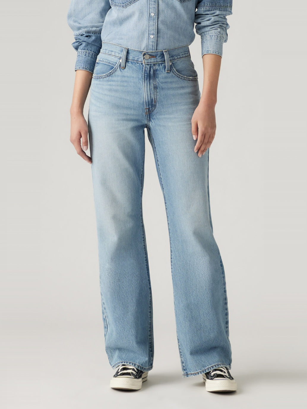 94 BAGGY ジーンズ ブーツカット ライトインディゴ