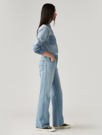 94 BAGGY ジーンズ ブーツカット ライトインディゴ