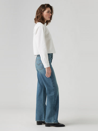 94 BAGGY ジーンズ ブーツカット ミディアムインディゴ