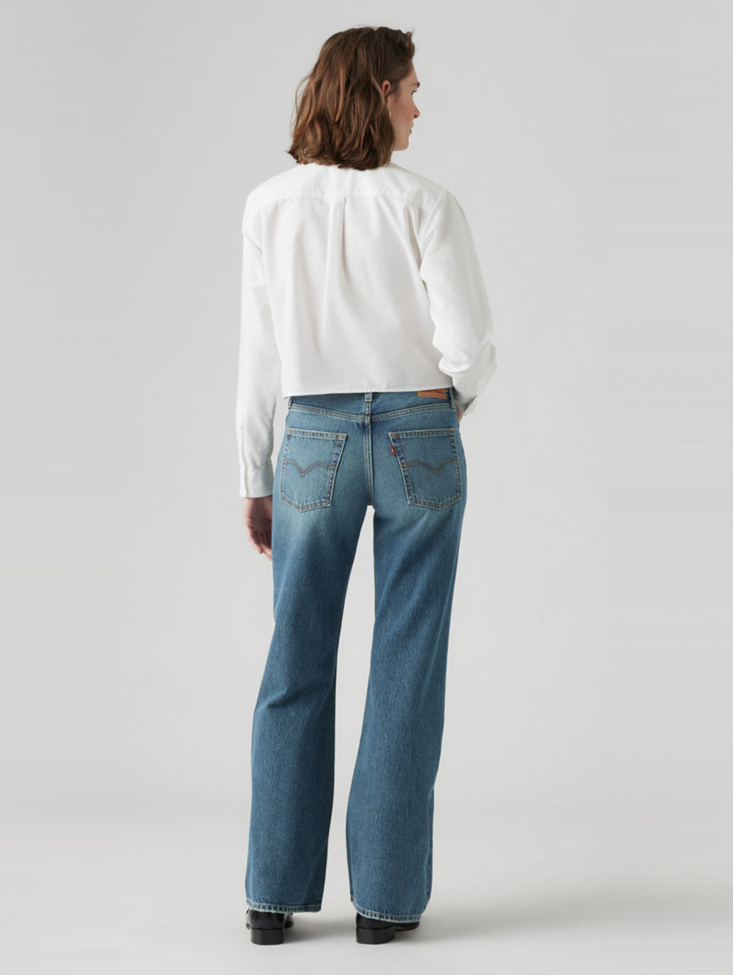 94 BAGGY ジーンズ ブーツカット ミディアムインディゴ