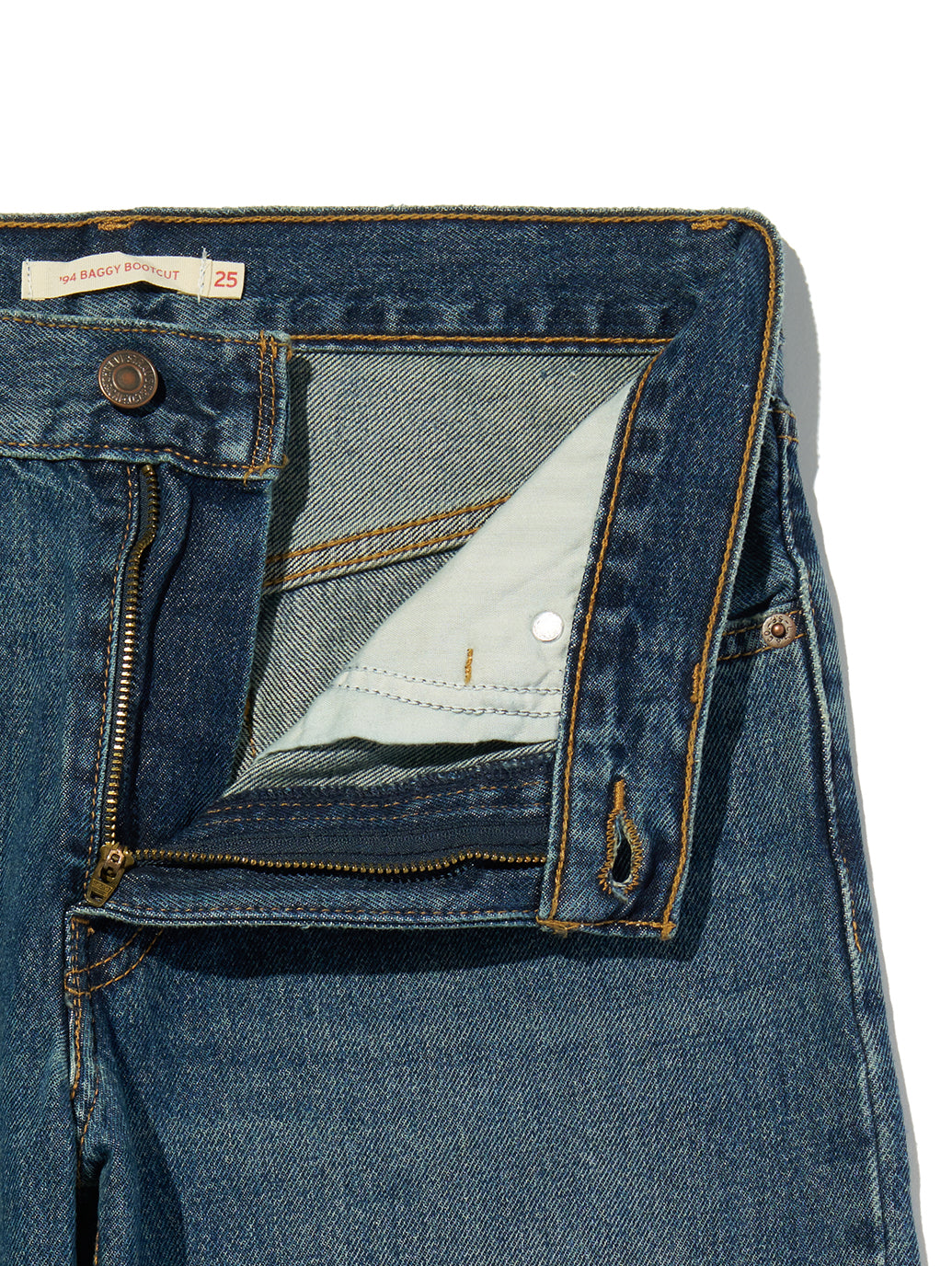 94 BAGGY ジーンズ ブーツカット ミディアムインディゴ