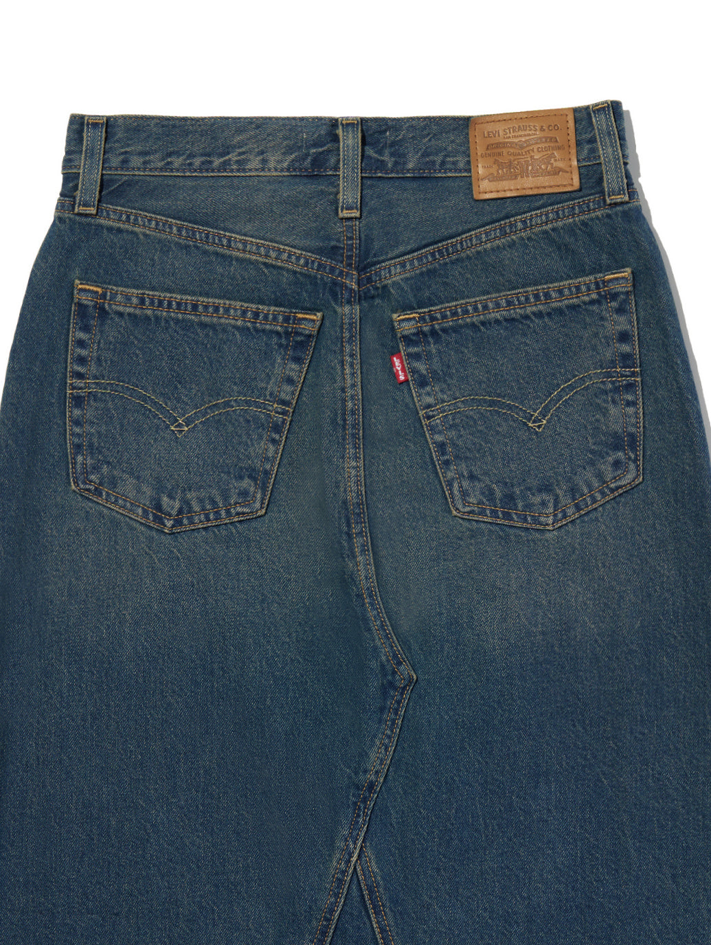 ICONIC ロングスカート ミディアムインディゴ