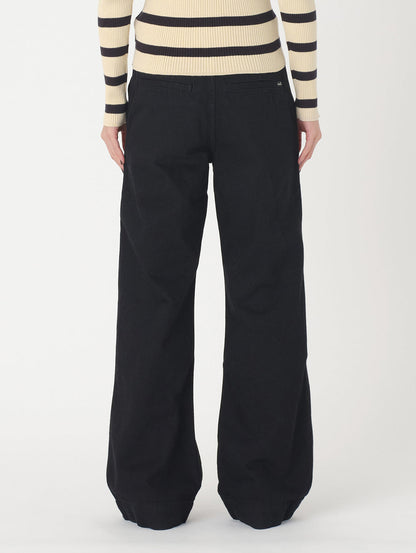 RIBCAGE WIDE LEG ブラック TAILOR CHASING RAIN